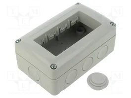 GEWISS 27 COMBI Carcasa para aparatos modulares gris