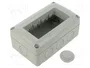 GEWISS 27 COMBI Carcasa para aparatos modulares gris