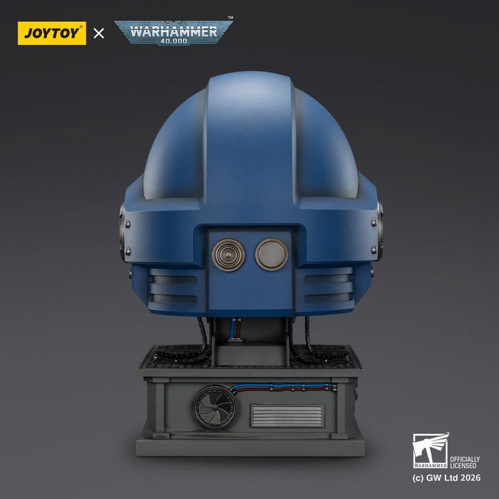 Joy Toy (CN) Warhammer 40,000 Captain MkX Helmet & Display Stand Ultramarines