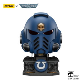 Joy Toy (CN) Warhammer 40,000 Captain MkX Helmet & Display Stand Ultramarines