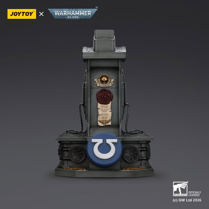 Joy Toy (CN) Warhammer 40,000 Captain MkX Helmet & Display Stand Ultramarines