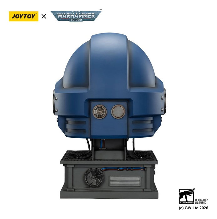 Joy Toy (CN) Warhammer 40,000 Captain MkX Helmet & Display Stand Ultramarines