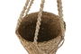 DKD Home Decor Macetero Tropical Seagrass Natural 25 x 110 x 25 cm (2 Unidades)