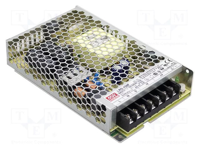 MEAN WELL LRS-150F-24 Fuente de alimentación de 156W 24VDC MEAN WELL LRS-150F-24 Fuente de alimentación de 156W 24VDC