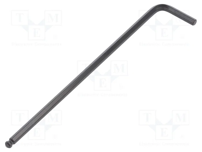 WIHA Llave Allen Esférica HEX 4mm ennegrecida WIHA Llave Allen Esférica HEX 4mm ennegrecida