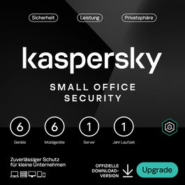 Kaspersky Small Office Security - Renovación 6 Usuarios 1 Año - Descarga ESD