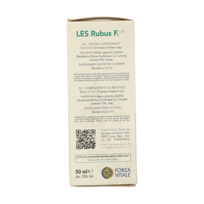 Forza Vitale LES Rubus Fructicosus 50ml Forza Vitale LES Rubus Fructicosus 50ml
