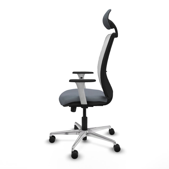 PIQUERAS Y CRESPO Silla de oficina Zulema Gris y Blanca PIQUERAS Y CRESPO Silla de oficina Zulema Gris y Blanca