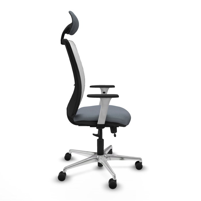 PIQUERAS Y CRESPO Silla de oficina Zulema Gris y Blanca PIQUERAS Y CRESPO Silla de oficina Zulema Gris y Blanca
