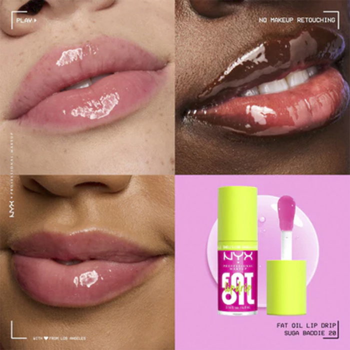 Nyx Professional Make Up FAT OIL Lip Drip Coconut Cutie 4,8 ml