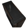ASUS ProArt PA602 Torre Media Edición Madera Nogal Panel de Vidrio Templado Negro Moderno - Gaming, ATX, micro ATX, EATX, Mini-ITX, PWM, 4 Bahías 3.5", 8 HDD