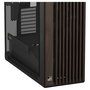 ASUS ProArt PA602 Torre Media Edición Madera Nogal Panel de Vidrio Templado Negro Moderno - Gaming, ATX, micro ATX, EATX, Mini-ITX, PWM, 4 Bahías 3.5", 8 HDD