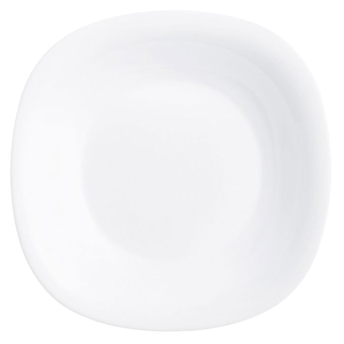Plato Hondo Opal Carine Blanco Luminarc 21 cm Plato Hondo Opal Carine Blanco Luminarc 21 cm