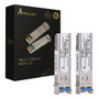 Extralink Pack de 2 módulos SFP 1.25G, 1310nm, LC/UPC, 2km, Monomodo