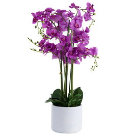 Day Orquidea Artificial Lila 98 cm con Maceta