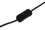 DKD Home Decor Lámpara Sobremesa Marrón Fibra Metal 28 x 46 x 28 cm