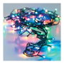 Guirnalda de LED Multicolor 80 LEDs 9m Exterior Multifunción IP44 con Transformador 8 Funciones 220V