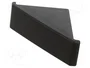 FATH Tapón para ángulos de 28mm negro