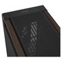 ASUS ProArt PA602 Midi Torre PC Caja Ordenador Modern Black Metal y Madera Nogal, Negro, Compatible ATX/EATX/microATX/Mini-ITX, 8 Ranuras, 4 Bahías 3.5", Ventiladores Incluidos