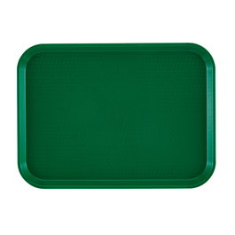 CAMBRO - 1014FF-119 - Bandeja Fast Food - perfil alto - 26,5 x 34,5 cm - Verde sherwood - Venta 1 unidad.