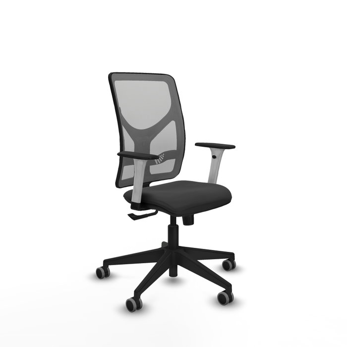 PIQUERAS Y CRESPO Silla de oficina Motilla con mecanismo Sincro, Gris PIQUERAS Y CRESPO Silla de oficina Motilla con mecanismo Sincro, Gris