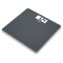 Beurer GS-10 Báscula Digital Ultra Plana Negra de Vidrio