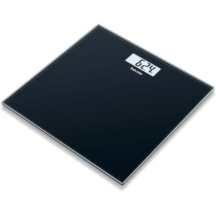 Beurer GS-10 Báscula Digital Ultra Plana Negra de Vidrio Beurer GS-10 Báscula Digital Ultra Plana Negra de Vidrio