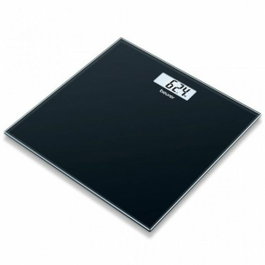 Beurer GS-10 Báscula Digital Ultra Plana Negra de Vidrio