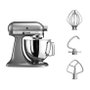 KitchenAid Batidora Amasadora Artisan 5KSM125ECU, 4,8L, Plata