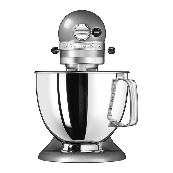 KitchenAid Batidora Amasadora Artisan 5KSM125ECU, 4,8L, Plata