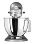 KitchenAid 5KSM125ECU Batidora Amasadora Artisan 300W, 4.8L, Contorno Plateado