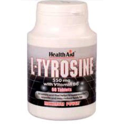 HEALTH AID L-Tirosina 550 mg 60 comprimidos