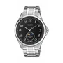 Casio AABQU60123 Reloj MTP-M110D para Hombre, Negro, Cuarzo, Analógico