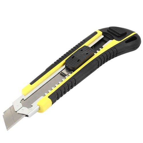 KINZO - Cúter Profesional Grande y Pequeño con Recambios, Pack de 6 Unidades