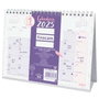 Finocam Calendario de Sobremesa Chic Morado 2025 210x150 mm S-210x150 mm