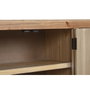 DKD Home Decor Mueble TV Masako Oriental Natural Negro