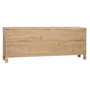 DKD Home Decor Mueble TV Masako Oriental Natural Negro