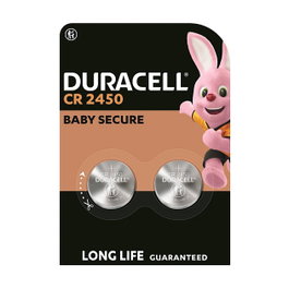 Duracell CR 2450 Pilas de botón de litio 3V (2 unidades)