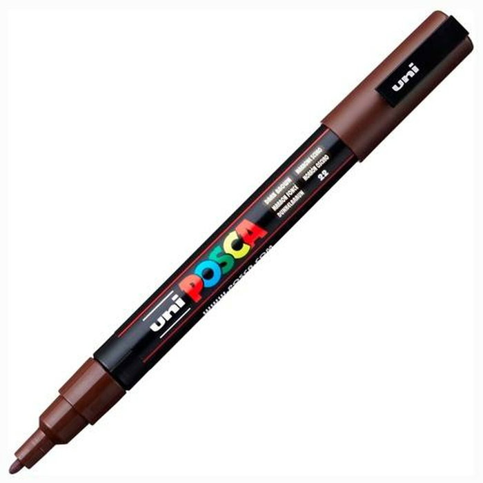 POSCA Marcador PC-3M Punta Cónica 0,9 - 1,3 mm Marrón Oscuro