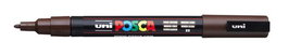 POSCA Marcador PC-3M Punta Cónica 0,9 - 1,3 mm Marrón Oscuro