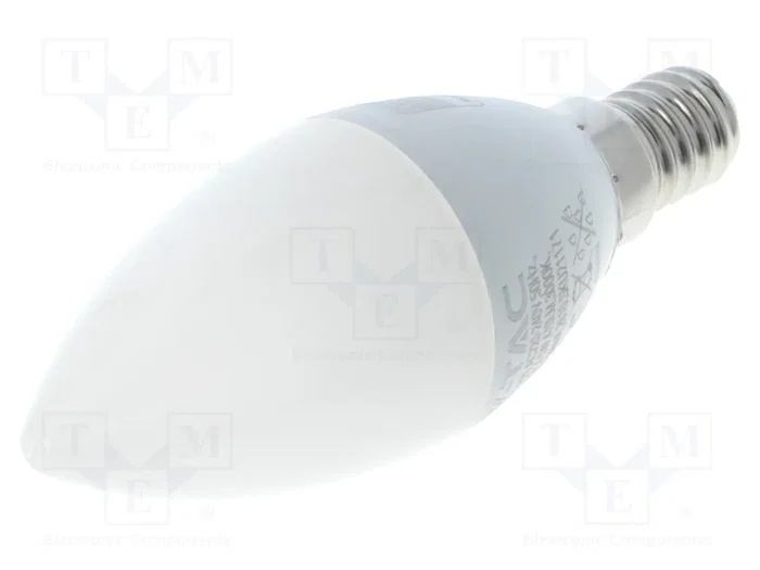 V-TAC Lámpara LED E14 Blanco Caliente 4,5W 470lm V-TAC Lámpara LED E14 Blanco Caliente 4,5W 470lm