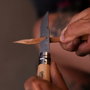 Opinel Navaja de acero inoxidable nº 6 con hoja de 7 cm