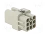 ILME CDF07 Conector HDC Hembra CD de 8 Pines