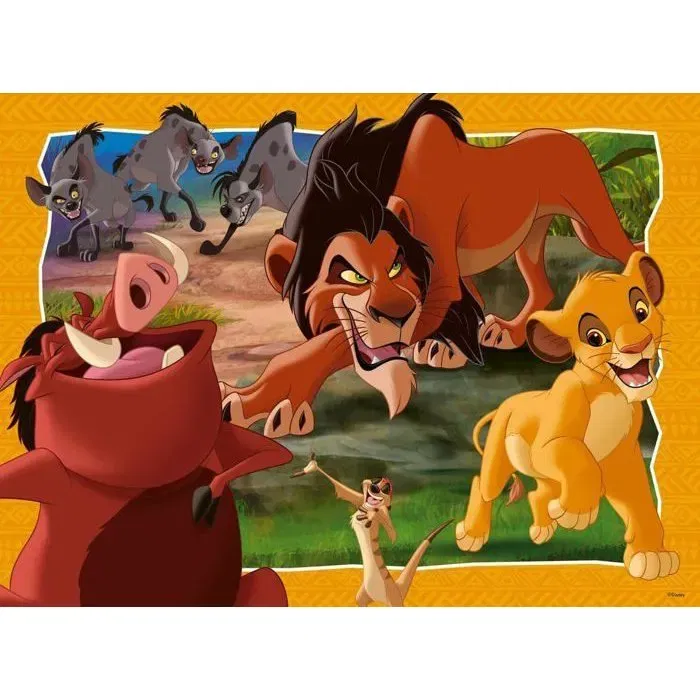 Ravensburger Puzzle 200p XXL Hakuna Matata - Disney El Rey León - Edad 8 RAV1706159600874