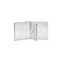 Hama Pack de 5 cajas dobles de CD transparentes