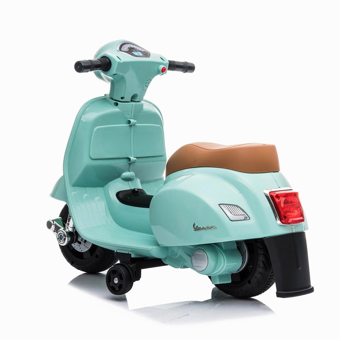 Tachan Mini Vespa Eléctrica 6V Azul Celeste Licencia Oficial