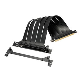 Sharkoon Riser Card ELITE SHARK CA-Serie VGC Kit fr (schwarz, fr die Gehuse der ELITE SHARK CA-Serie) Negro Metal