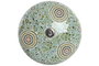 DKD Home Decor Lámpara de Cristal Multicolor 38x38x14 cm para Techo o Pared