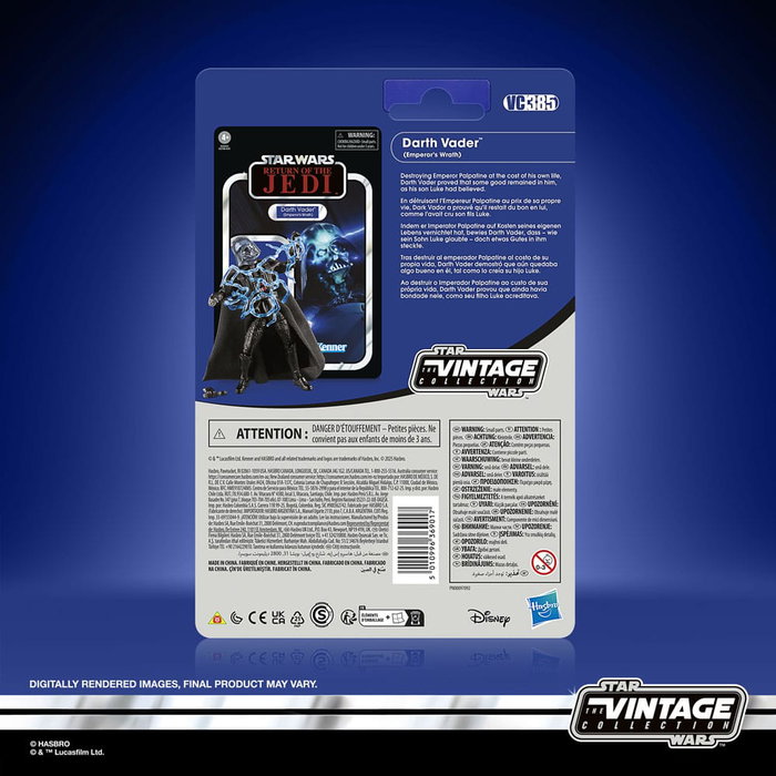 Hasbro Star Wars The Vintage Collection Figura Darth Vader (Emperor's Wrath) 9,5 cm