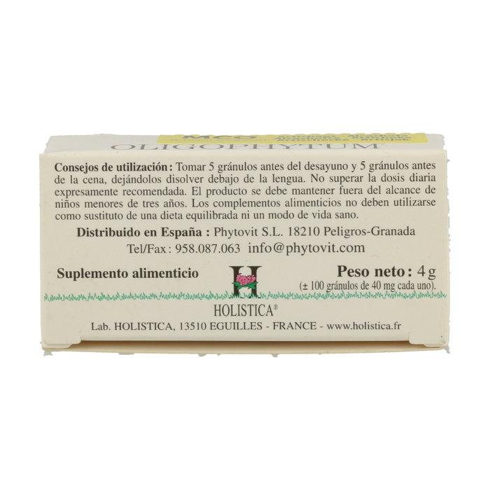Holistica Oligophytum Manganeso Cobalto (H16 MCO) 100 gránulos Holistica Oligophytum Manganeso Cobalto (H16 MCO) 100 gránulos